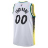 Män Indiana Pacers Tröja Skräddarsydda Nike 2024-25 City Edition Vit Swingman